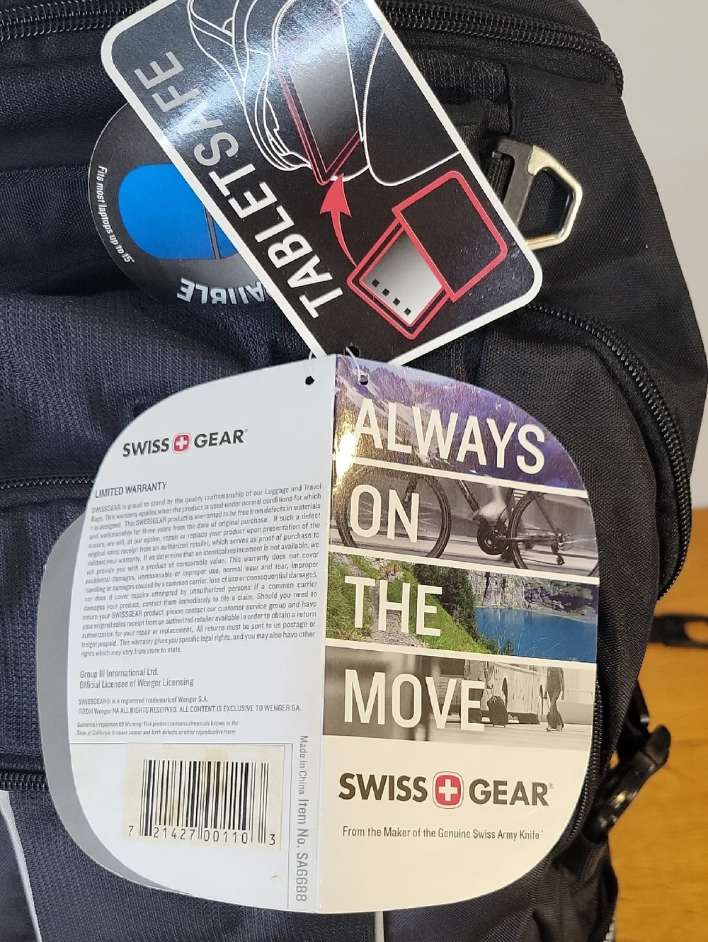 Swiss Gear Backpack NWT